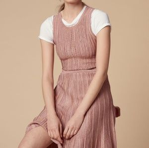 Sandro Paris Sleeveless Lurex Dress